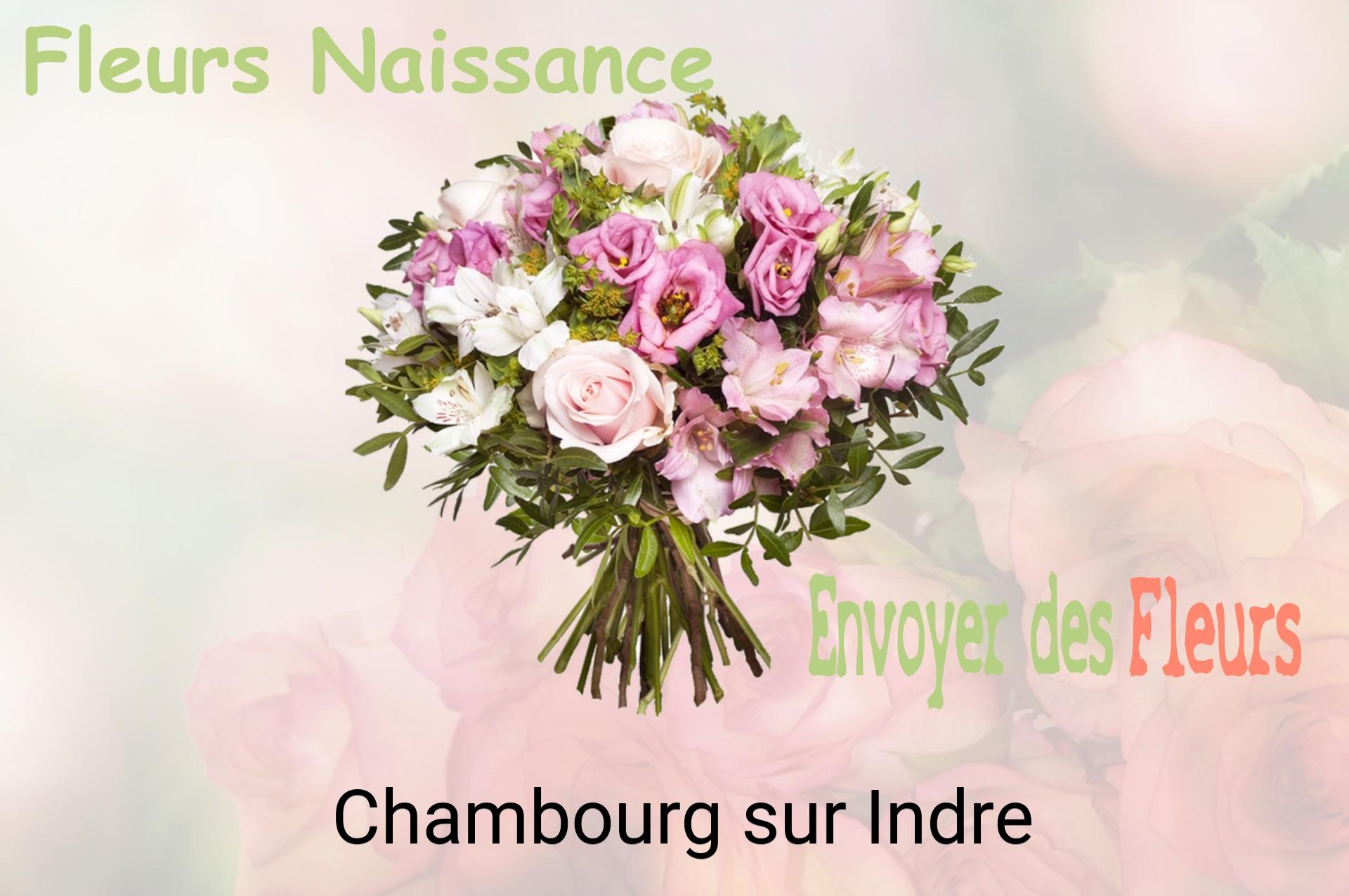 Bouquet de fleurs de naissance livré à Chambourg-sur-Indre