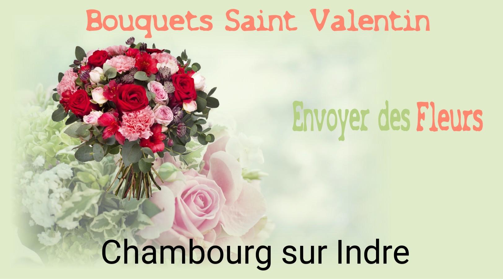 Roses de Saint-Valentin livrées à Chambourg-sur-Indre